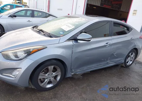 2016 Hyundai Elantra Value Edition from USA, damaged, VIN 5NPDH4AE3GH768712